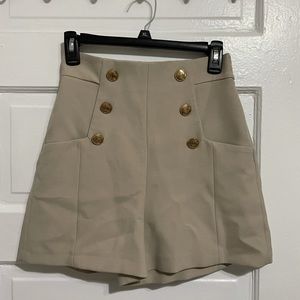 Zara high waisted shorts, Size XS new with tags